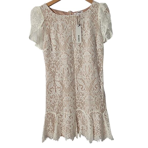 BB Dakota- Cream Lace Dress- NWT- Size 8 - Picture 2 of 9